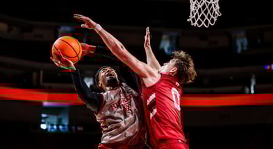 Jamarques Lawrence Connor Essegian Nebraska basketball